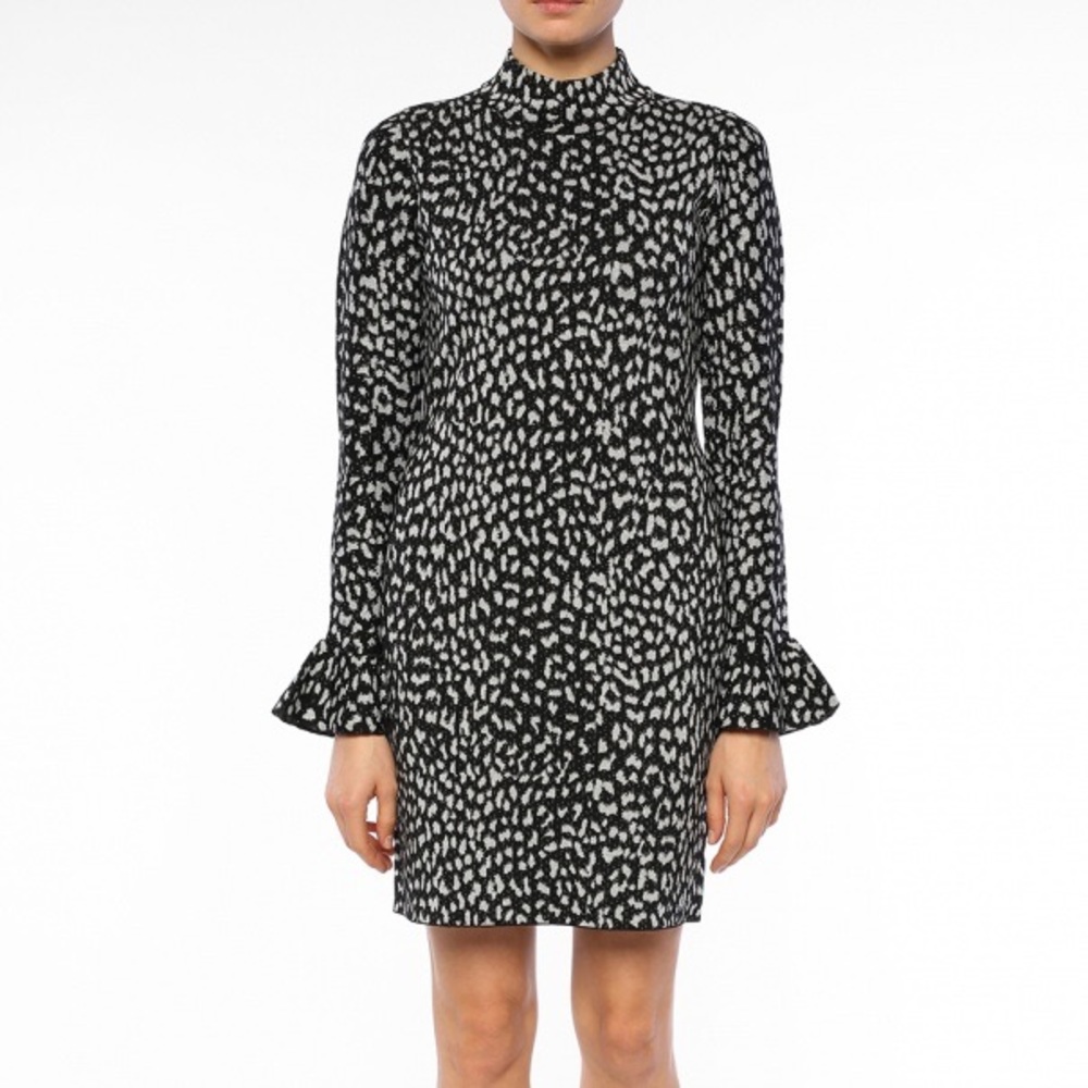 Michael Kors Black and Silver Dress Size S